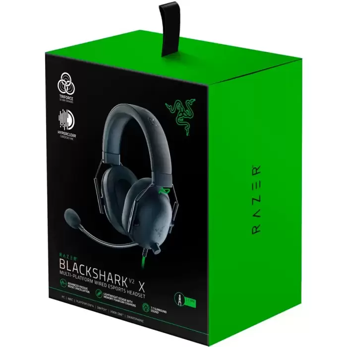 Auriculares Razer Blackshark V2 X Black